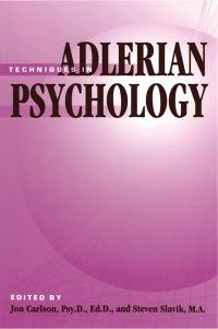 Imagen de portada: Techniques In Adlerian Psychology 1st edition 9781138143265