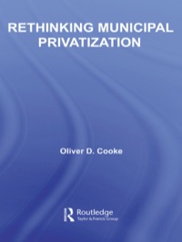 Cover image: Rethinking Municipal Privatization 1st edition 9780415543118