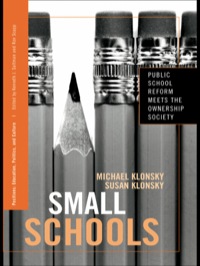 Cover image: Small Schools 1st edition 9780415961226