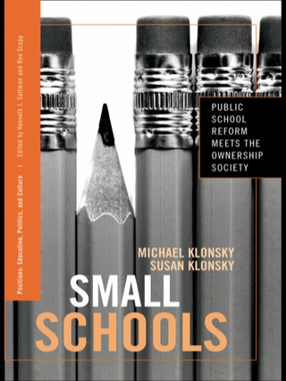 Imagen de portada: Small Schools 1st edition 9780415961226