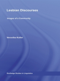 表紙画像: Lesbian Discourses 1st edition 9780415883894