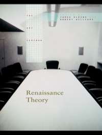 Cover image: Renaissance Theory 1st edition 9780415960465