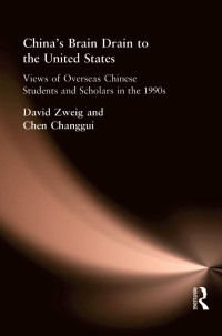 صورة الغلاف: China's Brain Drain to the United States 1st edition 9781138164482
