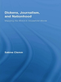 Imagen de portada: Dickens, Journalism, and Nationhood 1st edition 9780415888578