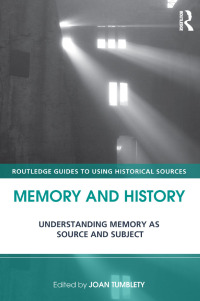 Immagine di copertina: Memory and History 1st edition 9780415677110