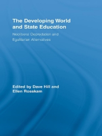 Titelbild: The Developing World and State Education 1st edition 9780415957762