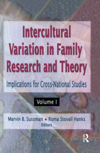 Cover image: Intercultural Variation in Family Research and Theory 1st edition 9781560247838