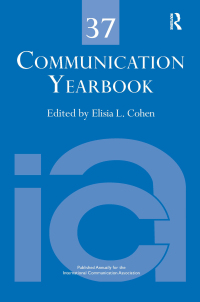 Cover image: Communication Yearbook 37 1st edition 9780415823319