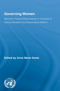 Cover image: Governing Women 1st edition 9780415848039