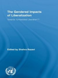 Imagen de portada: The Gendered Impacts of Liberalization 1st edition 9780415897426