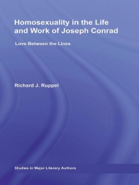 Cover image: Homosexuality in the Life and Work of Joseph Conrad 1st edition 9780415876698