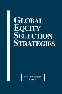 Omslagafbeelding: Global Equity Selection Strategies 1st edition 9781579580063