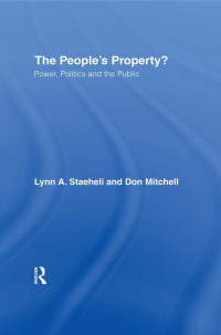 Omslagafbeelding: The People's Property? 1st edition 9780415955232