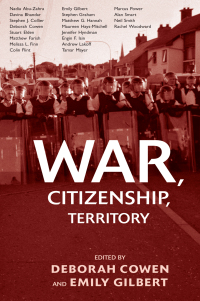 Cover image: War, Citizenship, Territory 1st edition 9780415861311