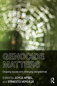 Imagen de portada: Genocide Matters 1st edition 9780415814966