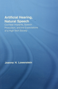 Imagen de portada: Artificial Hearing, Natural Speech 1st edition 9780415540902