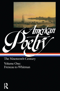 Titelbild: American Poetry 19th Century 2 1st edition 9781138966574