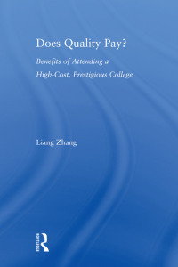 Cover image: Does Quality Pay? 1st edition 9780415803366