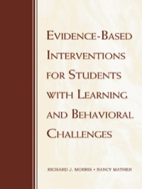 صورة الغلاف: Evidence-Based Interventions for Students with Learning and Behavioral Challenges 1st edition 9780415964555