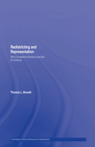 Cover image: Redistricting and Representation 1st edition 9780415964531