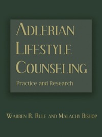 Cover image: Adlerian Lifestyle Counseling 1st edition 9780415952163