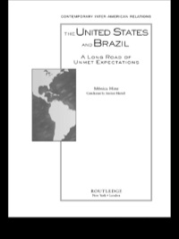 Imagen de portada: The United States and Brazil 1st edition 9780415950657