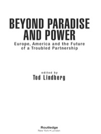 Immagine di copertina: Beyond Paradise and Power 1st edition 9780415950503
