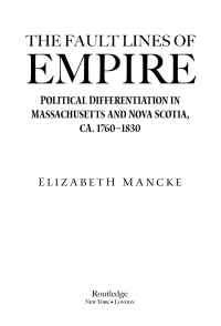 Cover image: The Fault Lines of Empire 1st edition 9780415950008