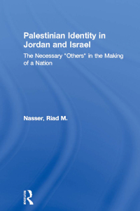 Cover image: Palestinian Identity in Jordan and Israel 1st edition 9780415949699