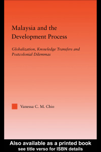 Imagen de portada: Malaysia and the Development Process 1st edition 9780415949415