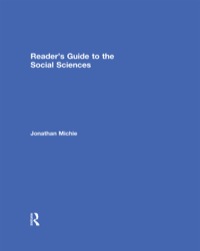 Imagen de portada: Reader's Guide to the Social Sciences 1st edition 9781579580919