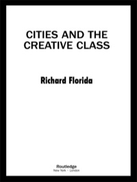 Cover image: Cities and the Creative Class 1st edition 9780415948869