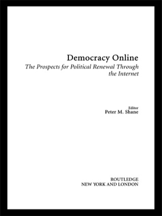 Cover image: Democracy Online 1st edition 9780415948647