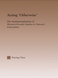 Cover image: Acting Otherwise 1st edition 9780415645669