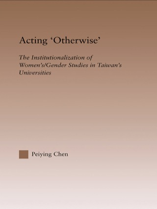 表紙画像: Acting Otherwise 1st edition 9780415645669