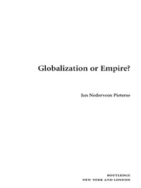 Imagen de portada: Globalization or Empire? 1st edition 9780415948487