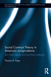 Immagine di copertina: Social Contract Theory in American Jurisprudence 1st edition 9781138943049