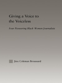 Cover image: Giving a Voice to the Voiceless 1st edition 9780415947176