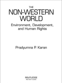 Cover image: The Non-Western World 1st edition 9780415947138