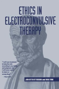 Cover image: Ethics in Electroconvulsive Therapy 1st edition 9780415946599