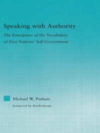 Cover image: Speaking with Authority 1st edition 9780415882613