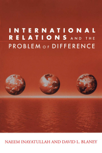 Omslagafbeelding: International Relations and the Problem of Difference 1st edition 9780415946377