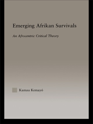 Cover image: Emerging Afrikan Survivals 1st edition 9780415945820