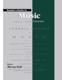 Imagen de portada: Reader's Guide to Music 1st edition 9781579581435