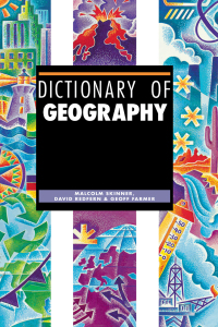 Imagen de portada: Dictionary of Geography 1st edition 9781579581541