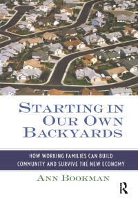 Imagen de portada: Starting in Our Own Backyards 1st edition 9780415935883