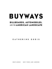 Cover image: Buyways 1st edition 9780415934541