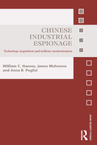 Omslagafbeelding: Chinese Industrial Espionage 1st edition 9780367086237