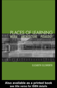 صورة الغلاف: Places of Learning 1st edition 9780415931595