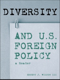 Cover image: Diversity and U.S. Foreign Policy 1st edition 9780415928571